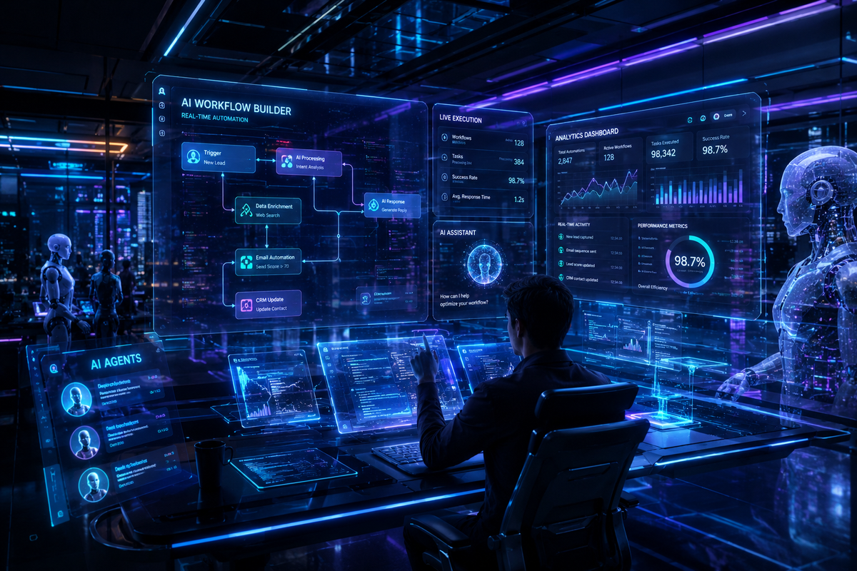 Winzone Softech AI infrastructure and digital transformation hero banner